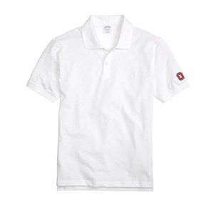 Ohio State University Slim Fit Polo - White